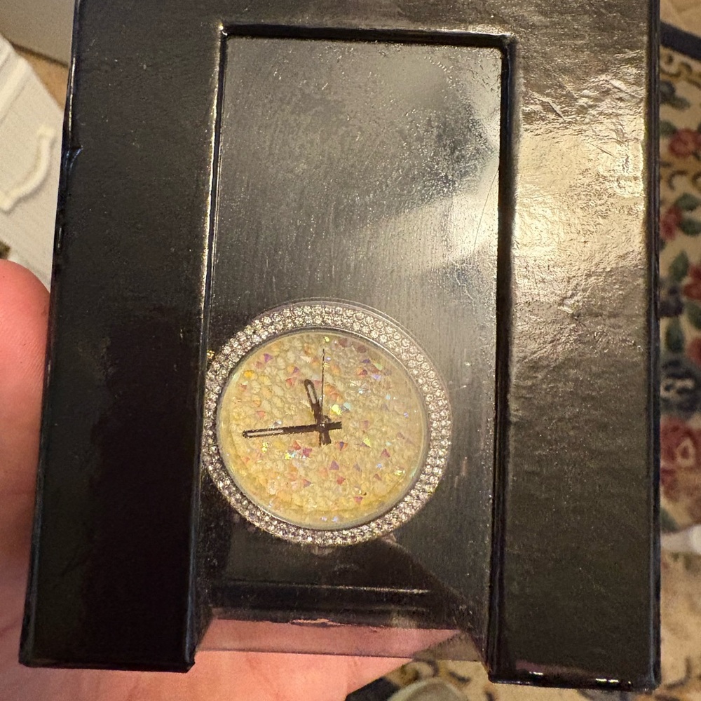 Bebe Silver Crystal-Embellished Watch - Picture 3 of 3